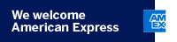 We Welcome American Express